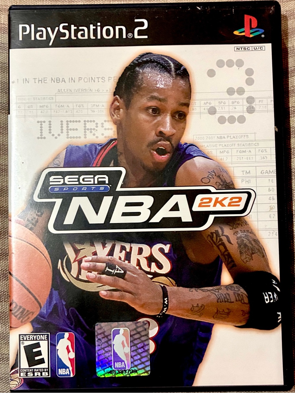 2002 Sega Sports NBA 2K2 - PlayStation 2